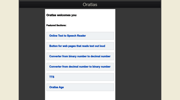 oratlas.com