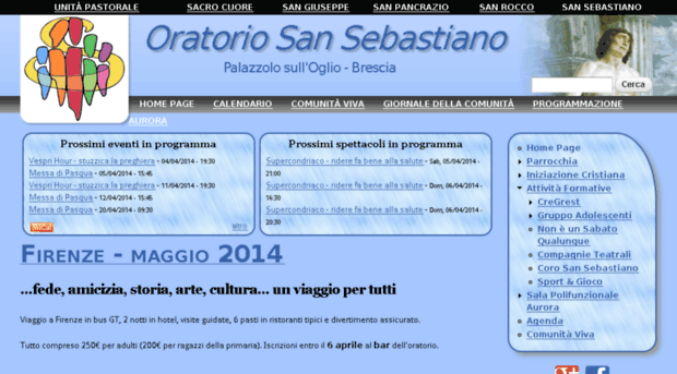 oratoriosansebastiano.net