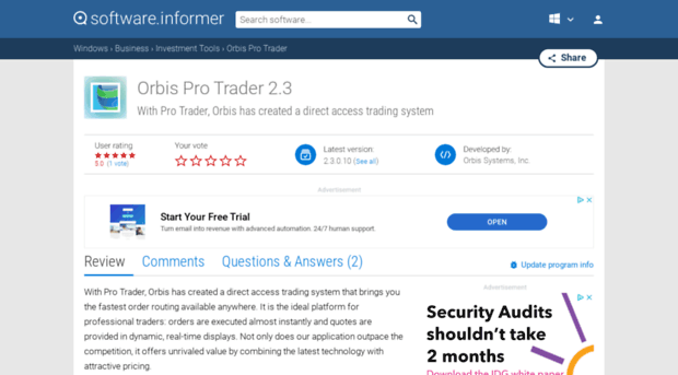 orbis-pro-trader.software.informer.com