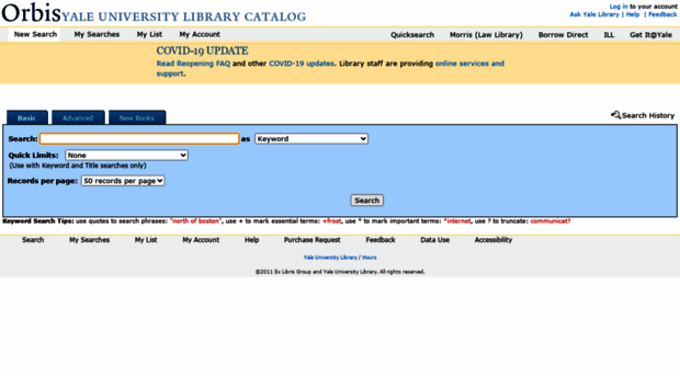 orbis.library.yale.edu