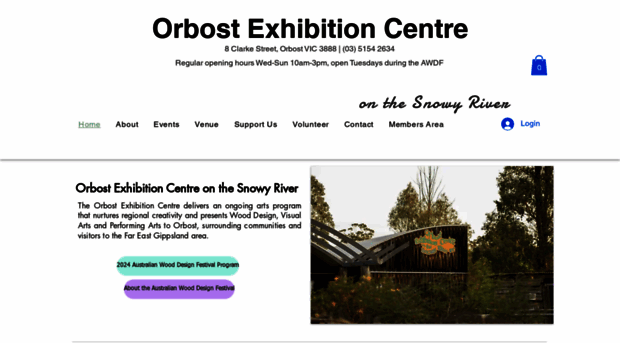 orbostexhibitioncentre.com