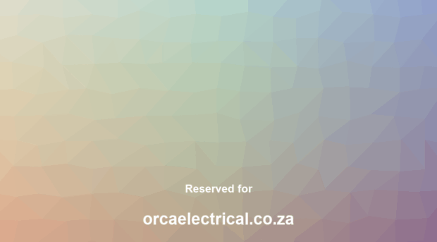 orcaelectrical.co.za