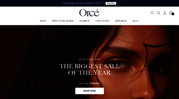 orcecosmetics.com