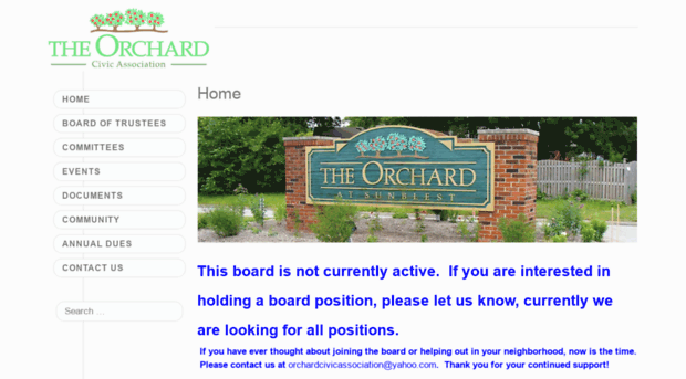 orchardcivicassociation.com