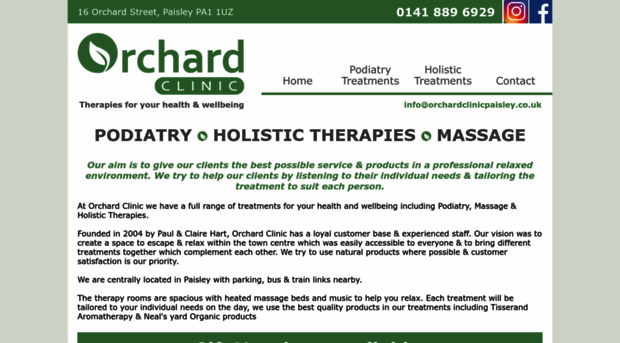 orchardclinicpaisley.co.uk