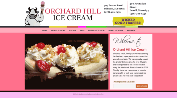 orchardhillicecream.com