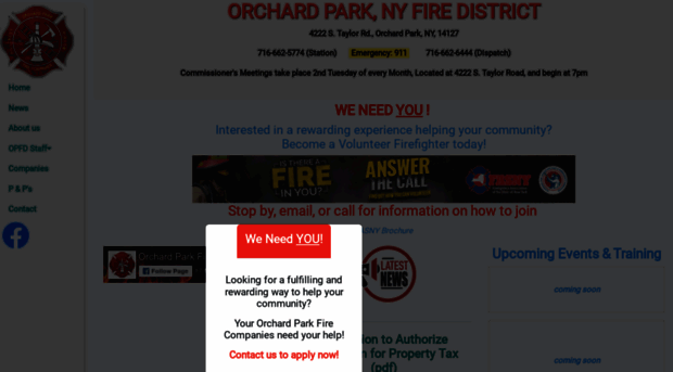 orchardparkfiredistrict.com