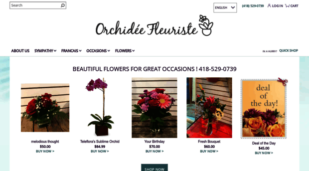 orchideefleuriste.com