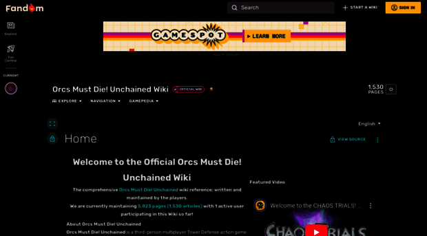 orcsmustdieunchained.fandom.com