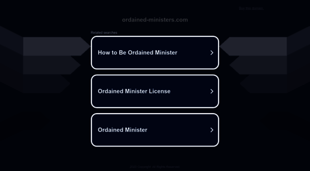 ordained-ministers.com