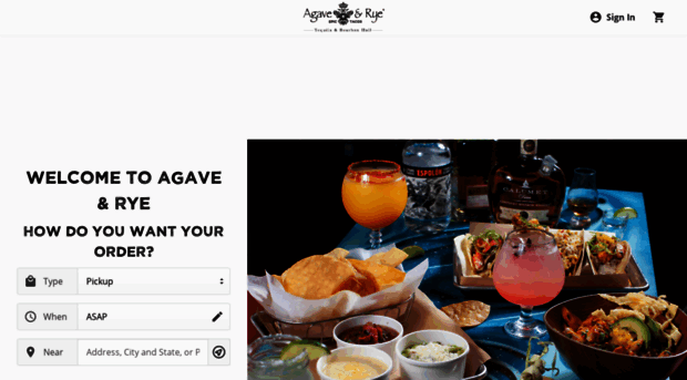 order.agaveandrye.com