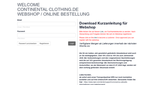 order.continentalclothing.de