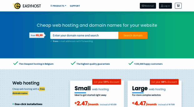 order.easyhost.be