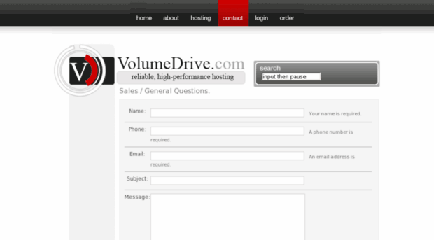 order.volumedrive.com