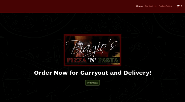 orderbiagiospizza.com