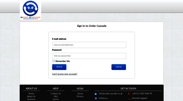 ordercascade.co.uk