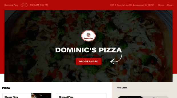 orderdominicspizza.com