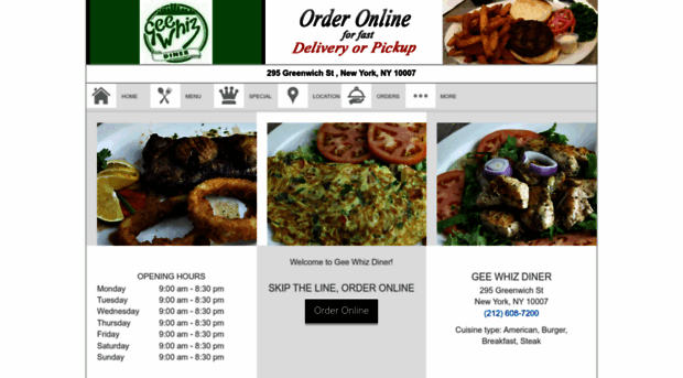 ordergeewhizdiner.com