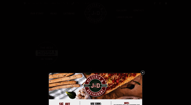 orderjndpizzeria.com