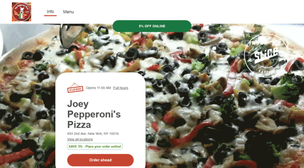 orderjoeypepperonispizza.com