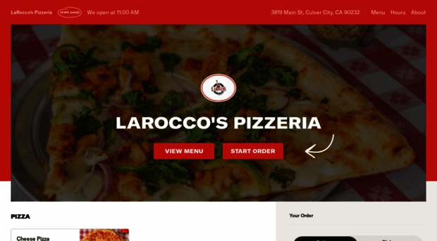 orderlaroccospizzeria.com