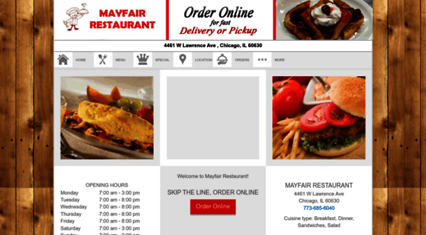 ordermayfairrestaurant.com