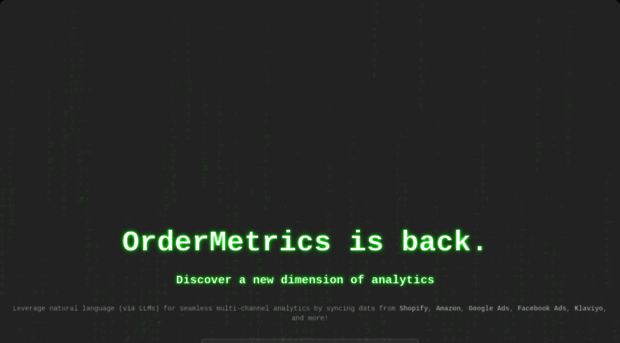 ordermetrics.com