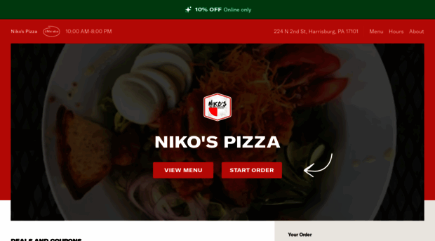 ordernikospizza.com