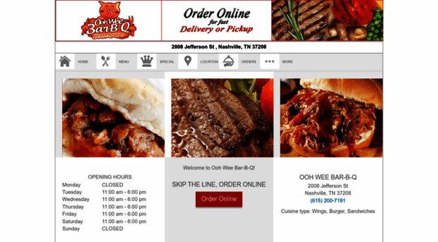 orderoohweebarbq.com