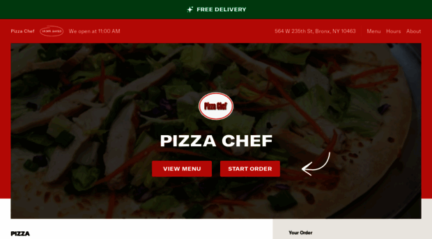 orderpizzachef.com