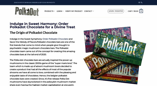 orderpolkadotchocolate.com