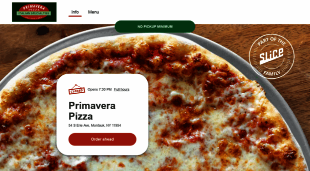 orderprimaverapizza.com