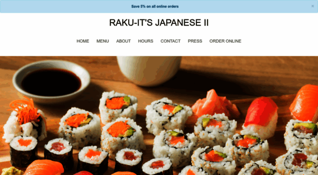 orderrakujapanese.com