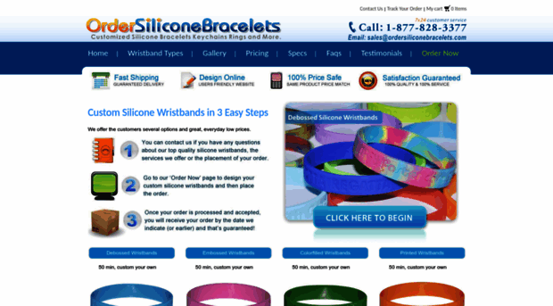 ordersiliconebracelets.com