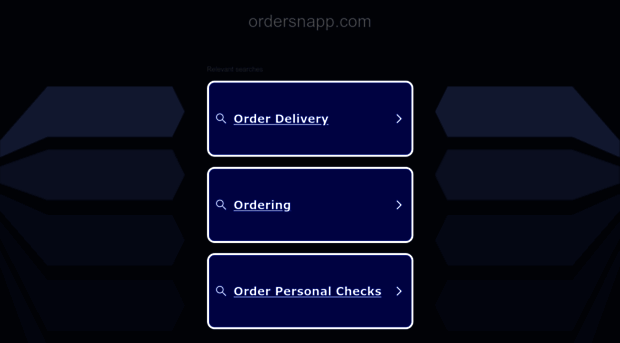 ordersnapp.com