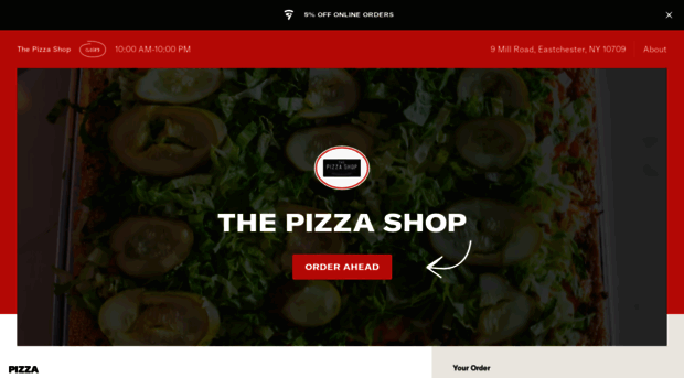 orderthepizzashopmenu.com