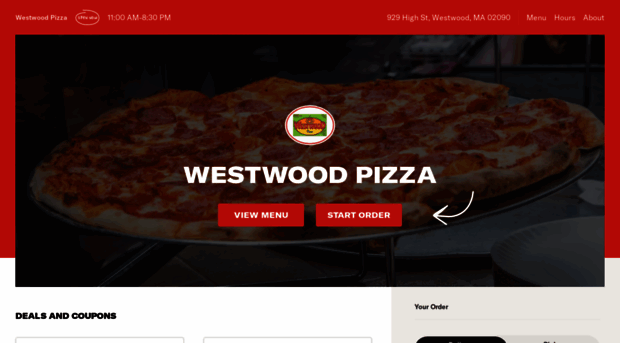 orderwestwoodpizza.com