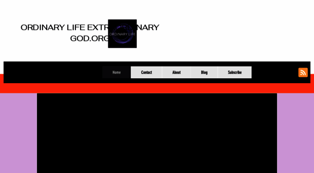 ordinarylifeextraordinarygod.org
