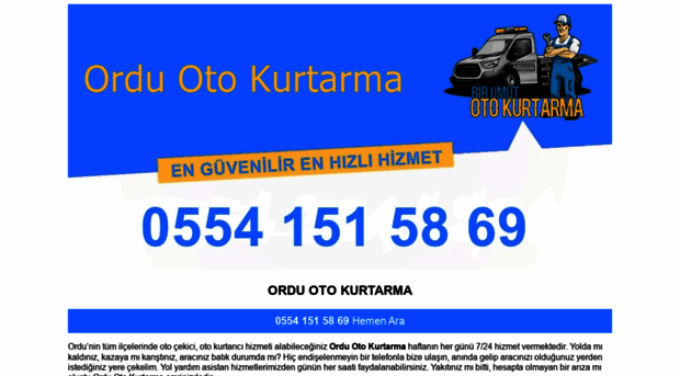 orduotokurtarma.com