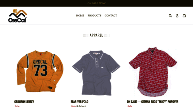 orecalsportswear.com
