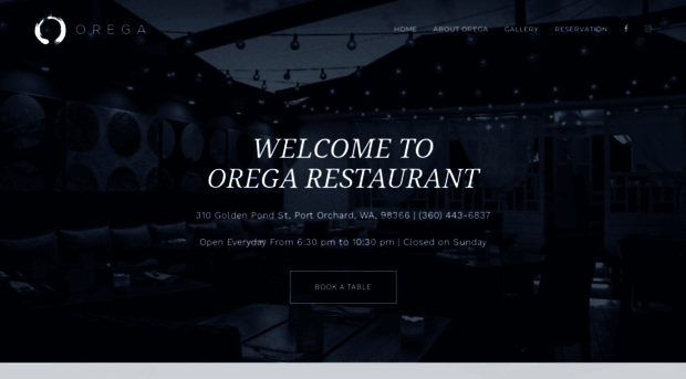 oregarestaurant.com