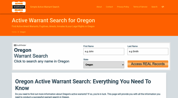 oregon.activewarrantsearch.today