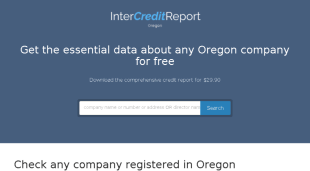 oregon.intercreditreport.com