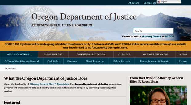 oregonattorneygeneral.gov