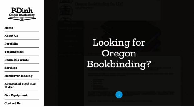 oregonbookbindingcompany.com