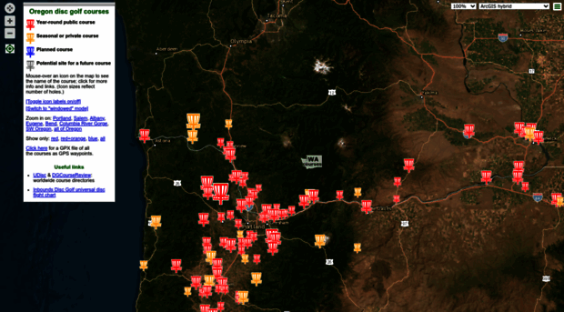 oregondiscgolf.com