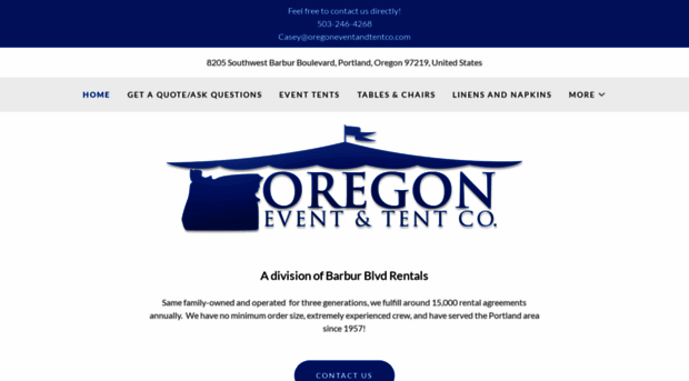 oregoneventandtent.com