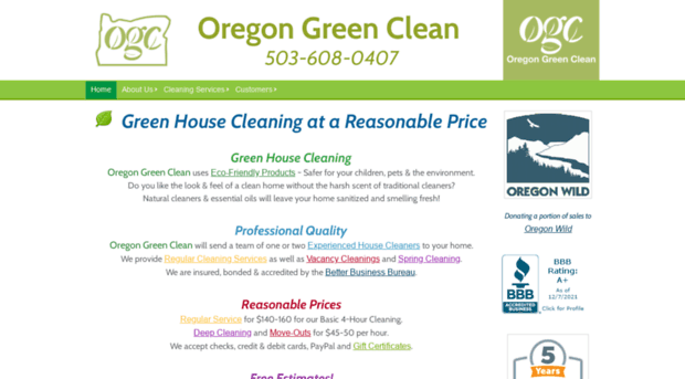 oregongreenclean.com