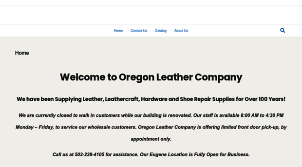 oregonleatherco.com