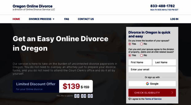 oregononlinedivorce.com